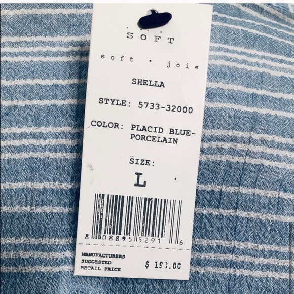 Soft Joie Chambray Shella Dress - Picture 8 of 9